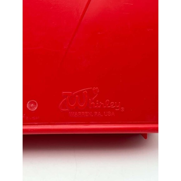 Vintage Pluto Mickey Disney Cook’d Comic Up Whirley Works Red Pencil / Lunch Box - Picture 3 of 4